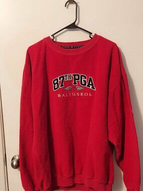 Ahead Authentics Men’s Red Crewneck
